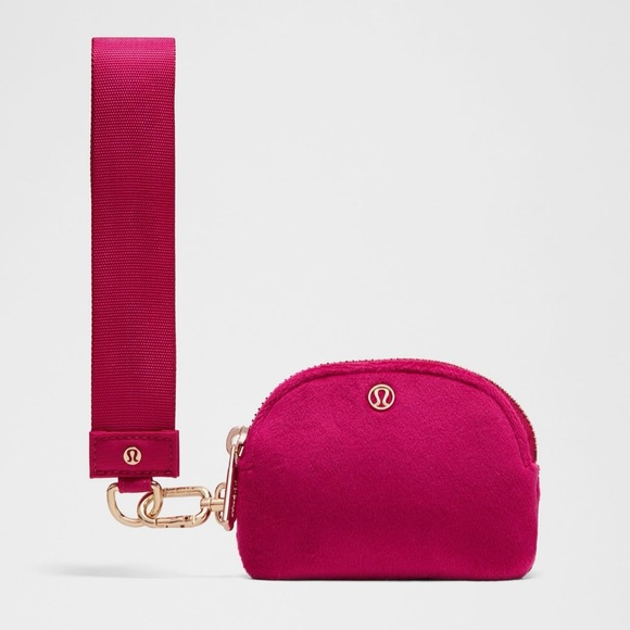 Lululemon Dual pouch Wristlet Set with Gold Accents - Picture 2 of 4